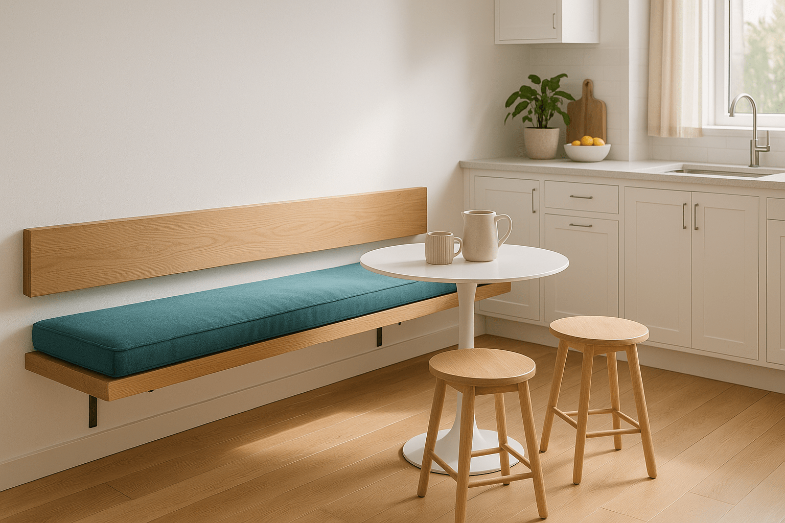 Coussin pour banquette : comment transformer une planche en bois en coin confort